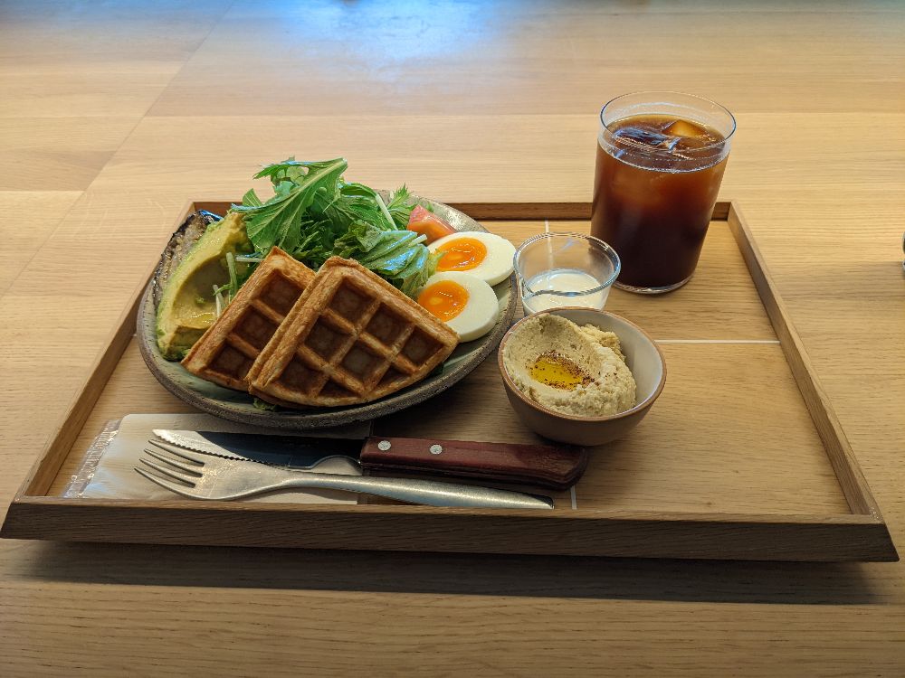 ブルーボトルコーヒー 渋谷カフェのブランチプレート！