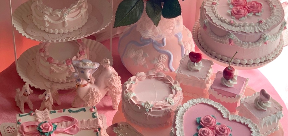 ⭐️GW限定・最終セール⭐️フェイクケーキ Sugar ハンドメイド ピンク ローズ Sugar / Miyabi lit.link(リットリンク)
