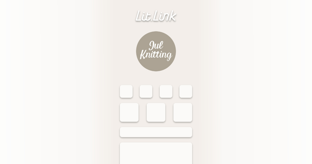 Jul Knitting lit.link(リットリンク)