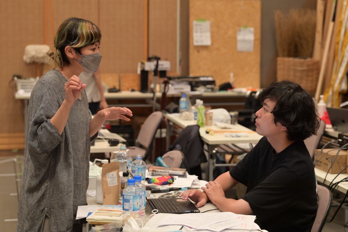 公演特設サイトにて原田郁子さんと藤田の対談を実施しました。（全2回／聞き手・構成：橋本倫史）