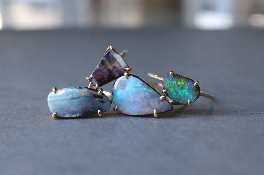 モナカ　ガーデンクォーツ　ロックピアス　monaca MONAKA ピアス Rock Pierced Earring（MONAKA ピアス Rock