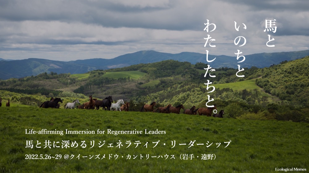 Life-affirming Immersion for Regenerative Leaders