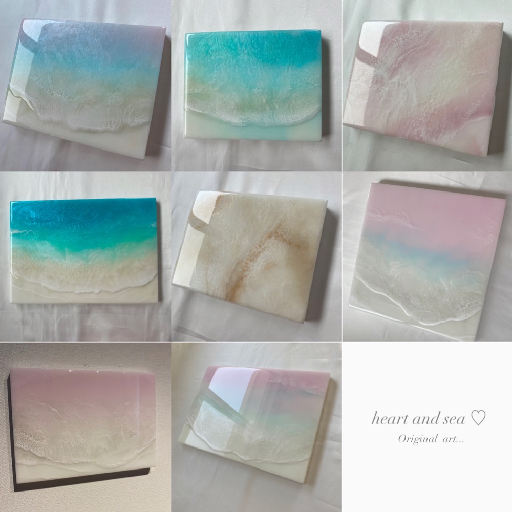 レジンアート　海アート　オーシャンアート　男前シリーズ　インテリア雑貨 レジンアート 男前シリーズ 海アート オーシャンアート インテリア