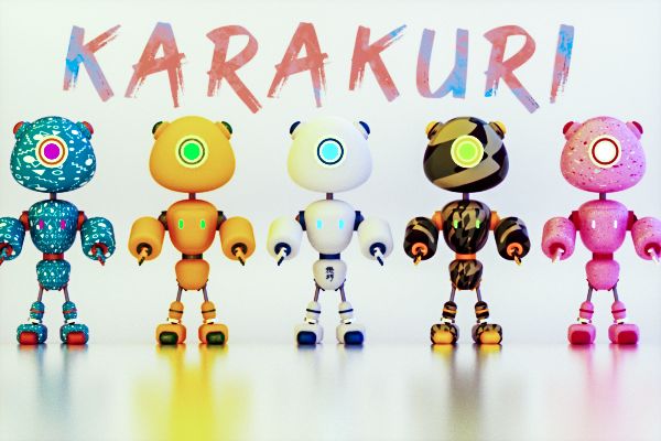 ストーリーと連動したNFTを展開するCrypto Karakuriが世に放つ「KARAKURI」メインコレクション