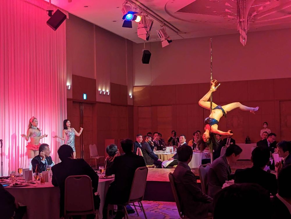 忘年会、新年会、懇親会、親睦会、周年パーティー、設立パーティー、野外フェス、お祭り等、様々なパーティーやイベントのアトラクションにポールダンスショーは如何でしょうか？関西中心に全国に出張ポールダンサー可能です✨