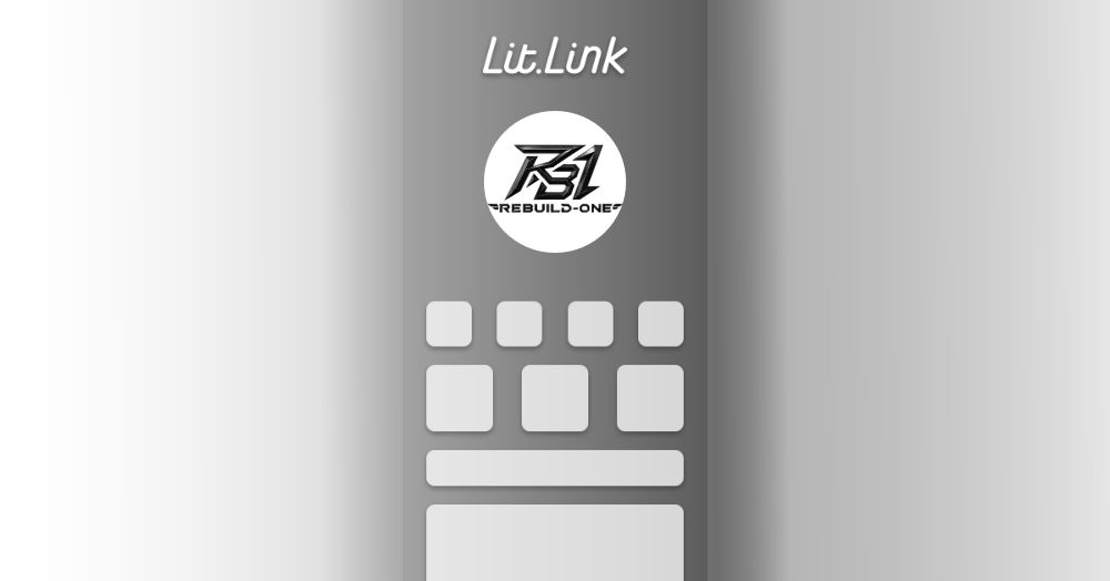 REBUILD-ONE lit.link(リットリンク)
