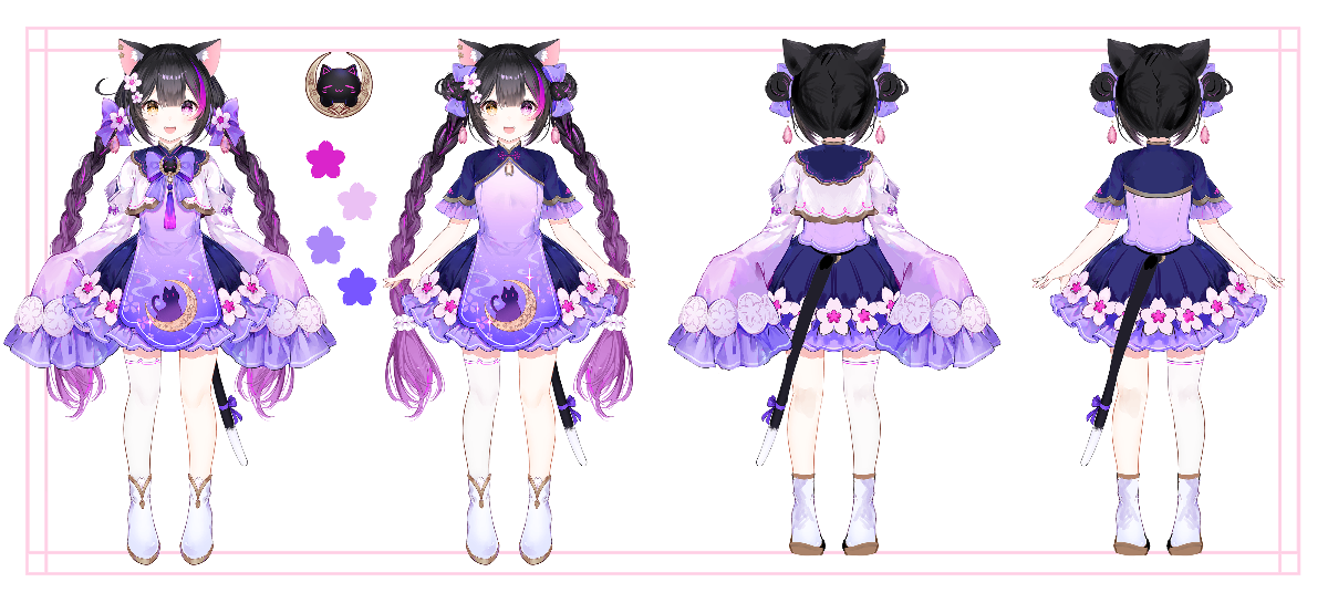 黒月夜桜（ Kurotsuki Yozakura ） lit.link(リットリンク)