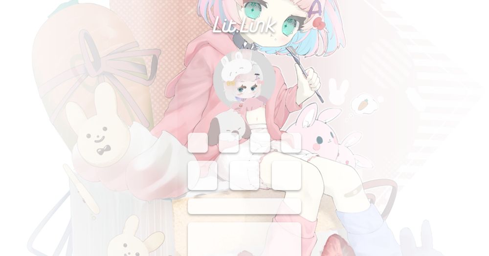 シーグラスアート ♡きみとともだち♡ うさぎちゃん＆くじらさん