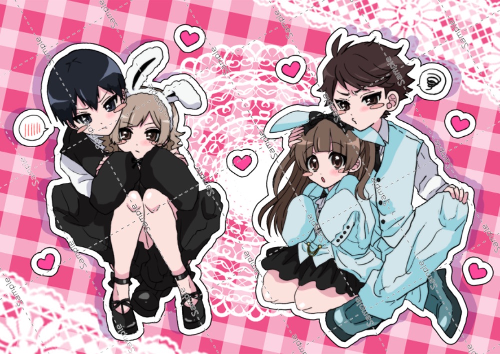 KKさま専用_夢を共有するふたりのイラスト画 行くぞー！ #金カ夢 #knkmプラス #夢絵