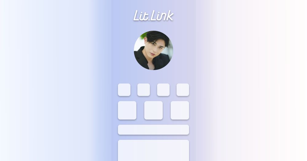 砂川脩弥 2nd写真集 「By me…」 lit.link(リットリンク)