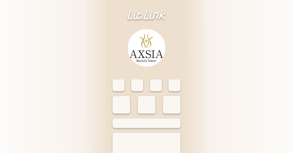 AXSIA Beauty Salon lit.link(リットリンク)